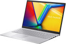 Ноутбук ASUS VivoBook 15 X1504ZA-BQ062 15.6" 1920x1080 Intel Core i5-1235U SSD 512 Gb 8Gb Bluetooth 5.1 Intel UHD Graphics серебристый DOS 90NB1022-M003L03