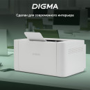 Принтер лазерный Digma DHP-2401W A4 WiFi серый7