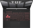 Ноутбук ASUS TUF Gaming A15 FA507RR-HQ007 15.6" 2560x1440 AMD Ryzen 7-6800H SSD 1024 Gb 16Gb WiFi (802.11 b/g/n/ac/ax) Bluetooth 5.2 NVIDIA GeForce RTX 3070 8192 Мб серый DOS 90NR0B31-M005D07