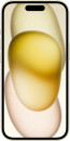 Смартфон Apple A3092 iPhone 15 256Gb желтый моноблок 3G 4G 2Sim 6.1" iOS 17 802.11 a/b/g/n/ac/ax NFC GPS2