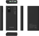 Внешний аккумулятор Power Bank 10000 мАч Digma DGPF10A черный4