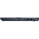Ноутбук ASUS Vivobook Pro 15 OLED M6500XU-MA104 15.6" 2880x1620 AMD Ryzen 9-7940HS SSD 1024 Gb 16Gb Bluetooth 5.0 WiFi (802.11 b/g/n/ac/ax) nVidia GeForce RTX 4050 6144 Мб синий DOS 90NB1201-M004208