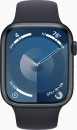 Смарт-часы Apple Watch Series 9 A2980 45мм OLED корп.темная ночь рем.темная ночь разм.брасл.:M/L (MR9A3LL/A)2