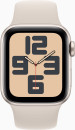 Смарт-часы Apple Watch SE 2023 A2722 40мм OLED корп.сияющая звезда Sport Band рем.сияющая звезда разм.брасл.:S/M (MR9U3LL/A)2