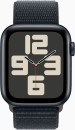 Смарт-часы Apple Watch SE 2023 A2723 44мм OLED корп.темная ночь Sport Loop рем.темная ночь разм.брасл.:M/L (MRE93LL/A)2