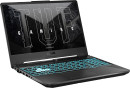 Ноутбук ASUS TUF Gaming F15 FX506HE-HN376 15.6" 1920x1080 Intel Core i7-11800H SSD 512 Gb 16Gb WiFi (802.11 b/g/n/ac/ax) Bluetooth 5.3 nVidia GeForce RTX 3050 Ti 4096 Мб черный DOS 90NR0704-M00J602