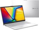 Ноутбук ASUS VivoBook Go 15 OLED E1504FA-L1013W 15.6" 1920x1080 AMD Ryzen 5-7520U SSD 512 Gb 8Gb Bluetooth 5.1 AMD Radeon Graphics серебристый Windows 11 Home 90NB0ZR1-M00LA011