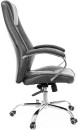 Офисное кресло Everprof Long TM чёрное (ткань, пластик, ролики, ТопГан Мульти)2
