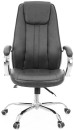 Офисное кресло Everprof Long TM чёрное (ткань, пластик, ролики, ТопГан Мульти)3
