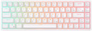 Компактная (70%) механическая клавиатура Royal Kludge RKG68 - 3 типа подключения, 68 клавиш, белая, переключатели RK Red