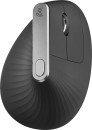 Мышь Logitech MX Vertical черный/серебристый оптическая (4000dpi) беспроводная BT/Radio USB (4but)4
