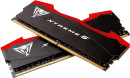 Оперативная память для компьютера 32Gb (2x16Gb) PC5-60800 7600MHz DDR5 DIMM CL36 Patriot Viper Xtreme 5 PVX532G76C36K6