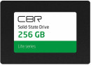 Твердотельный накопитель SSD 2.5" 256 Gb CBR SSD-256GB-2.5-LT22 Read 550Mb/s Write 520Mb/s 3D NAND TLC