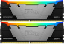 Оперативная память для компьютера 64Gb (2x32Gb) PC4-28800 3600MHz DDR4 DIMM CL18 Kingston Fury Renegade RGB KF436C18RB2AK2/642