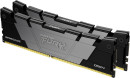Оперативная память для компьютера 32Gb (2x16Gb) PC4-25600 3200MHz DDR4 DIMM CL16 Kingston Fury Renegade KF432C16RB12K2/324