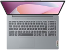 Ноутбук Lenovo IdeaPad Slim 3 15AMN8 15.6" 1920x1080 AMD Ryzen 5-7520U SSD 512 Gb 8Gb WiFi (802.11 b/g/n/ac/ax) Bluetooth 5.1 AMD Radeon 610M серый DOS 82XQ0057RK2