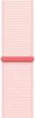Смарт-часы Apple Watch Series 9 A2978 41мм OLED корп.розовый Sport Loop рем.светло-розовый разм.брасл.:130-200мм (MR953LL/A)2