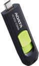 Флеш накопитель 256GB A-DATA UC300, USB 3.2/TypeC, черный/зеленый2