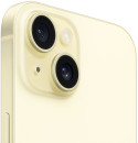 Смартфон Apple A3092 iPhone 15 128Gb желтый моноблок 3G 4G 2Sim 6.1" 1179x2556 iOS 17 48Mpix 802.11 a/b/g/n/ac/ax NFC GPS Protect3