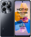 Смартфон Infinix Hot 40 черный 6.78" 256 Gb NFC LTE Wi-Fi GPS 3G Bluetooth 4G2