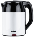 Чайник электрический BBK EK1709P 2000 Вт чёрный белый 1.7 л металл/пластик2