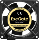 Вентилятор 220В AC ExeGate EX09238BAT (92x92x38 мм, 2-Ball (двойной шарикоподшипник), алюминиевый корпус, клеммы, 2800RPM, 40dBA, RTL)2