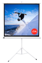 Экран для проектора S'OK SCPST-127x127 71'' 1:1 напольный, на треноге, матовый, белый