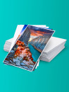 Набор фотобумаги S'OK глянцевая, формат А4, плотность 230г/м2, 100 листов, в мягкой упаковке5