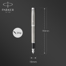 Набор ручек Parker IM Core FK221 (2183058) Stainless Steel CT M сталь нержавеющая подар.кор. ручка перьевая, ручка шариковая4