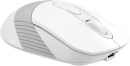 Мышь беспроводная A4TECH Fstyler FG10CS Air белый серый USB + радиоканал3