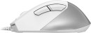 Мышь A4Tech Fstyler FM45S Air белый/серебристый оптическая (2400dpi) silent USB (7but)4