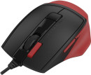 Мышь A4Tech Fstyler FM45S Air красный/черный оптическая (2400dpi) silent USB (7but)2