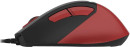 Мышь A4Tech Fstyler FM45S Air красный/черный оптическая (2400dpi) silent USB (7but)4