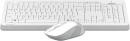 Клавиатура + мышь A4Tech Fstyler FG1010S клав:белый/серый мышь:белый/серый USB беспроводная Multimedia (FG1010S WHITE)8
