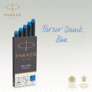 Картридж Parker Quink Z11 (CW1950383) синие чернила смывающиеся для ручек перьевых (5шт)3
