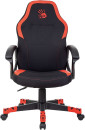 Кресло игровое A4Tech Bloody GC-190 черный/красный текстиль/эко.кожа крестов. пластик2