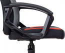 Кресло игровое A4Tech Bloody GC-190 черный/красный текстиль/эко.кожа крестов. пластик9