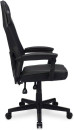 Кресло игровое Оклик -121G черный сиденье черный искусст.кожа/сетка с подголов. крестов. пластик черный3