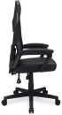 Кресло игровое Оклик -121G черный сиденье черный искусст.кожа/сетка с подголов. крестов. пластик черный5