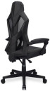 Кресло игровое Оклик -121G черный сиденье черный искусст.кожа/сетка с подголов. крестов. пластик черный7
