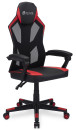Кресло игровое Оклик -121G черный/красный сиденье черный/красный искусст.кожа/сетка с подголов. крестов. пластик черный5