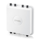 Уличная точка доступа Zyxel NebulaFlex Pro WAX655E, WiFi 6, 802.11a/b/g/n/ac/ax (2,4 и 5 ГГц), внешние N-type антенны 2x2/4x4 (отдельно), до 575+4800 Мбит/с, 1xLAN 2.5GE, IP67, PoE only3