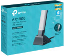 Сетевой адаптер Wi-Fi TP-Link Archer TX20UH AX1800 USB 3.0 (ант.внеш.несъем.) 2ант. (упак.:1шт)3