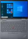 Ноутбук Lenovo ThinkPad X1 Yoga 6 14" 1920x1200 Intel Core i7-1165G7 SSD 512 Gb 16Gb WiFi (802.11 b/g/n/ac/ax) Bluetooth 5.1 Intel Iris Xe Graphics серый Windows 11 Professional 20XY00BBUS9