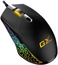 Мышь проводная игровая Genius Scorpion M705, USB, 6 кнопок, оптическая, разрешение 800-7200 DPI, RGB-подсветка, для правой/левой руки. Цвет: черный3