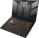 Ноутбук ASUS TUF Gaming F17 2022 FX707ZC4-HX014 17.3" 1920x1080 Intel Core i5-12500H SSD 512 Gb 16Gb WiFi (802.11 b/g/n/ac/ax) Bluetooth 5.2 nVidia GeForce RTX 3050 4096 Мб серый DOS 90NR0GX1-M000K05
