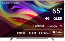 Телевизор QLED Digma Pro 65" QLED 65L Google TV Frameless черный/серебристый 4K Ultra HD 120Hz HSR DVB-T DVB-T2 DVB-C DVB-S DVB-S2 USB 2.0 WiFi Smart TV9