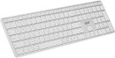Клавиатура Acer OKR301 белый/серебристый USB беспроводная BT/Radio slim Multimedia (ZL.KBDEE.015)4