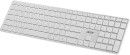 Клавиатура Acer OKR301 белый/серебристый USB беспроводная BT/Radio slim Multimedia (ZL.KBDEE.015)5