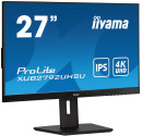 Монитор Iiyama 27" XUB2792UHSU-B5 черный IPS LED 16:9 DVI HDMI M/M матовая HAS Piv 350cd 178гр/178гр 3840x2160 60Hz DP 4K USB 6.7кг3